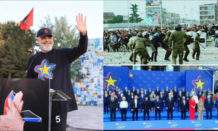FOTOLAJM – Kryeministri Rama paralelizëm mes zgjedhjeve të 1996- ës dhe 2025- ës…