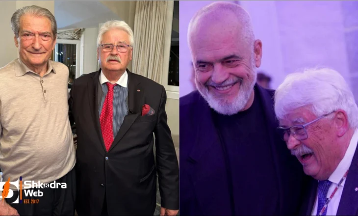 FOTOLAJM – “Sa herë unë vij të të vras ngjitesh më lart”, Rama “i rrëmben” Berishës edhe mbështetësin e tij politik gjerman