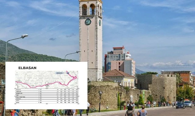 “Giro d’Italia” në Shqipëri/ Policia njofton: Ja cilat akse rrugore do të bllokohen në Elbasan (Harta)