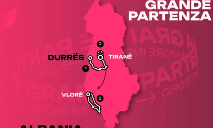‘Giro d’Italia’ vjen në Shqipëri për herë të parë, si ndryshon qarkullimi i automjeteve në kryeqytet