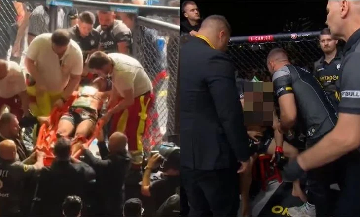Gjermani/ Panik në MMA, luftëtari shqiptar largohet me ambulancë