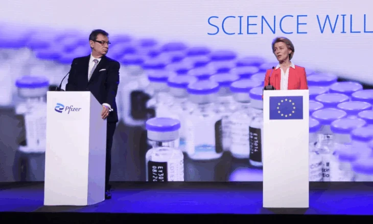 Gjykata Evropiane vendos për SMS-të e shkëmbyera midis Ursula von der Leyen dhe Albert Bourla