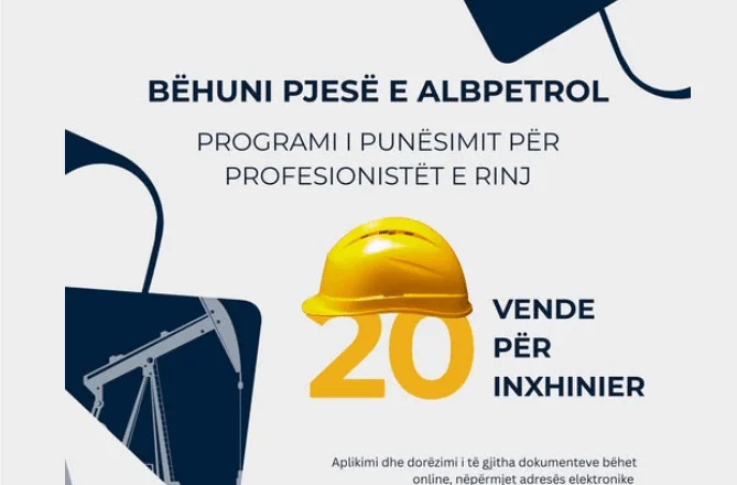 Hapet programi i punësimit të profesionistëve të rinj për vitin 2025!