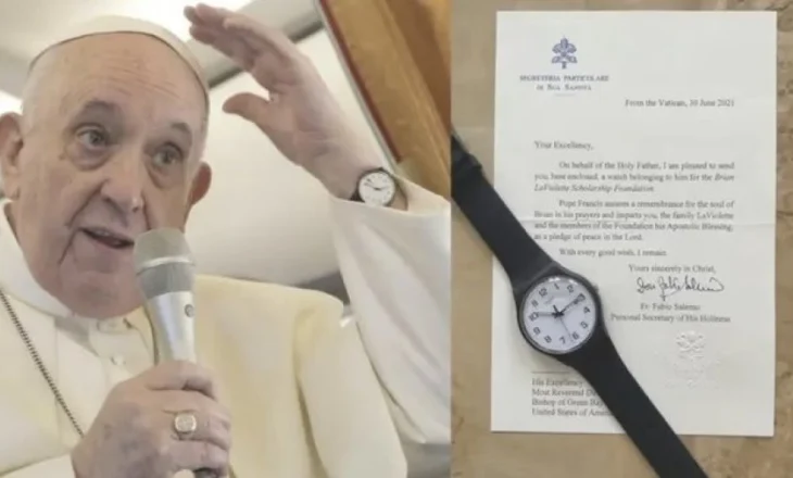 Historia e orës 60 dollarëshe e Papës që preku botën