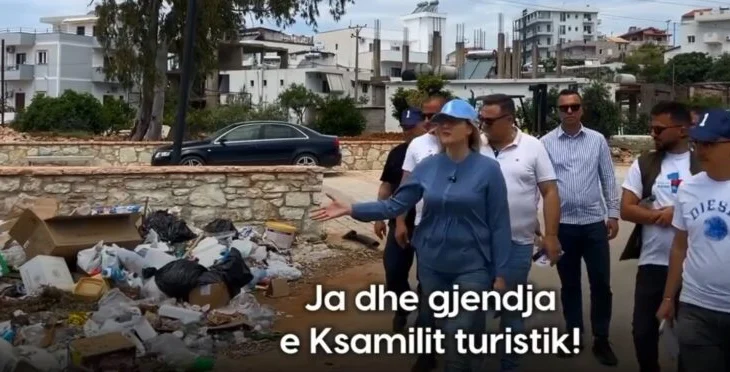 Ina Zhupa nga Ksamili: “Maldivet e Europës” u kthyen në një kosh plehrash (Video)