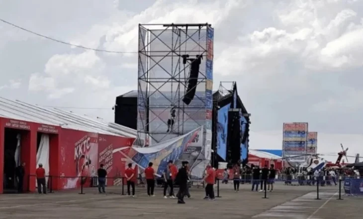 Incident në Qipro para vizitës së Erdoganit, shembet struktura, tre të plagosur