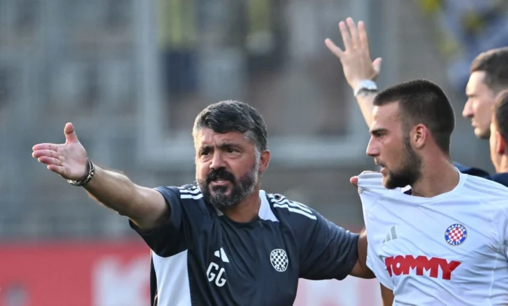 Ishte duke iu drejtuar titullit kampion, Gattuso tronditet javët e fundit. Kryesfida e Splitit fitohet nga Dinamo Zagreb (VIDEO)