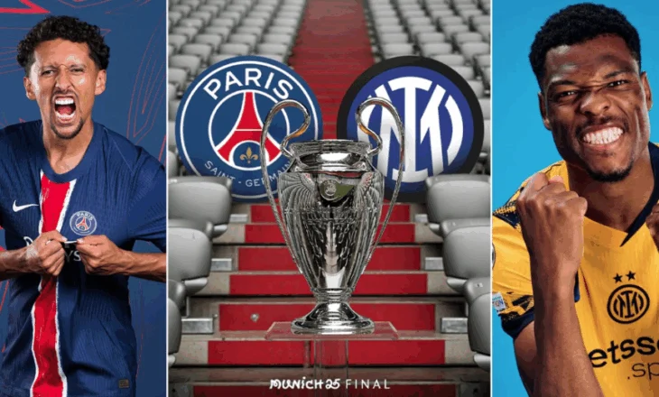 Jemi gati! Edhe pak na ndajnë nga finalja e vitit! Spektakli i PSG-Inter nis në 21:00 në Vizion Plus!