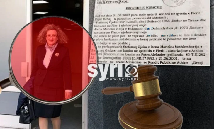 Jo 1 por 2 herë u dëbua Irena Gjoka nga shteti grek! Prokura që ‘gropos’ gjyqtaren me 3 mbiemra, e dënuar dhe për falsifikim pasaporte