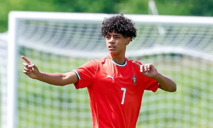 Ka radhë për Cristiano Jr, klube të njohura e vëzhguan nga afër gjatë debutimit me Portugalinë