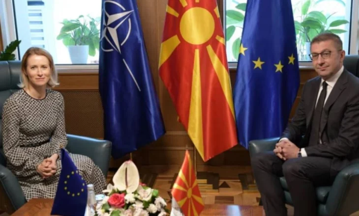 Kallas në Shkup: Po punojmë për zhbllokimin e procesit të integrimit në BE