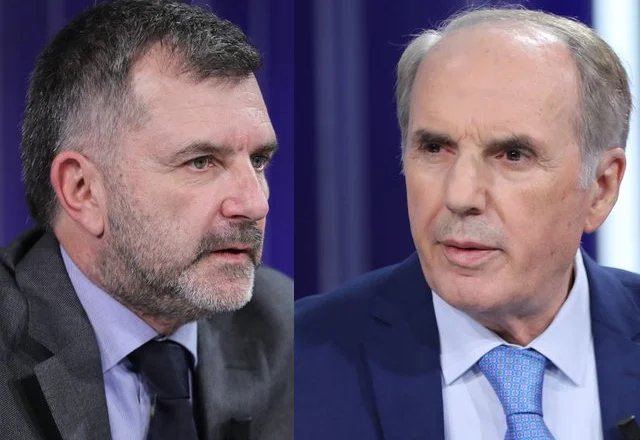 “Ke qenë në shtrat me bandat ti? Turp të kesh!”/ Plas sherri mes Bushatit dhe Zogajt për zgjedhjet