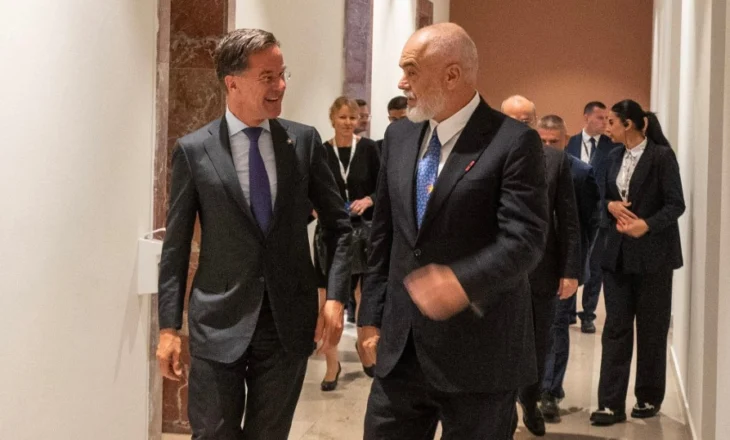 “Kënaqësi të takoja mikun tim Edi Rama”, Rutte ndan detaje nga takimi me kryeministrin para Samitit