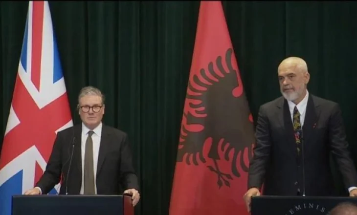 Konferenca/ Rama: Do bëjmë marrëveshje ekonomike, Starmer: Jemi dakort për kampet e refugjatëve…