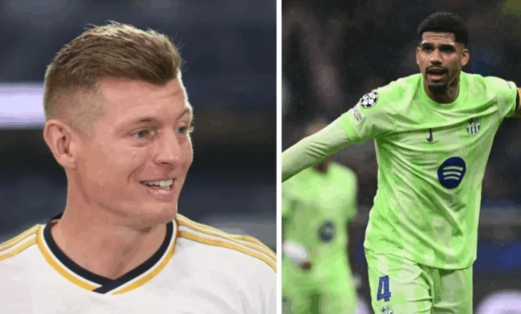 Kroos: “Dy lojtarë që janë më të mirë se Araujo i kushtuan humbjen Barçës në Champions”
