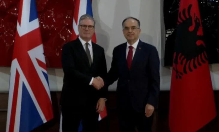 Kryeministri britanik Keir Starmer, kryen ndalesën e rradhës/ Pritet nga Kreu i Shtetit, Begaj në Presidencë…(Video)