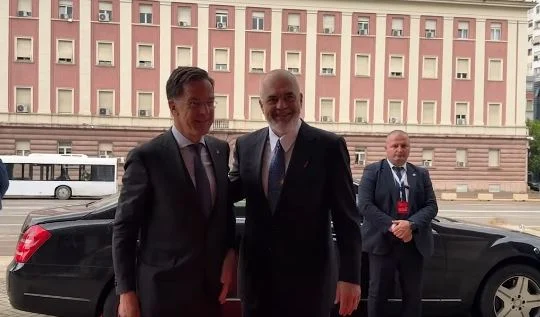 Kryeministri pret Sekretarin e Përgjithshëm të NATO-s, Mark Rutte