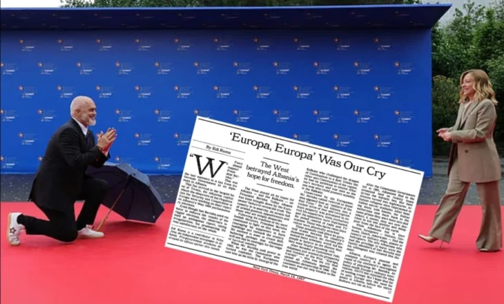 Kur Edi Rama godiste Evropën se mbyllte sytë për Shqipërinë