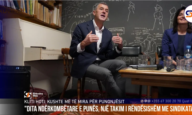 “Kushte më të mira për punonjësit”, Kliti Hoti: “1 Maji”, patëm një takim të rëndësishëm me përfaqësues të sindikatave