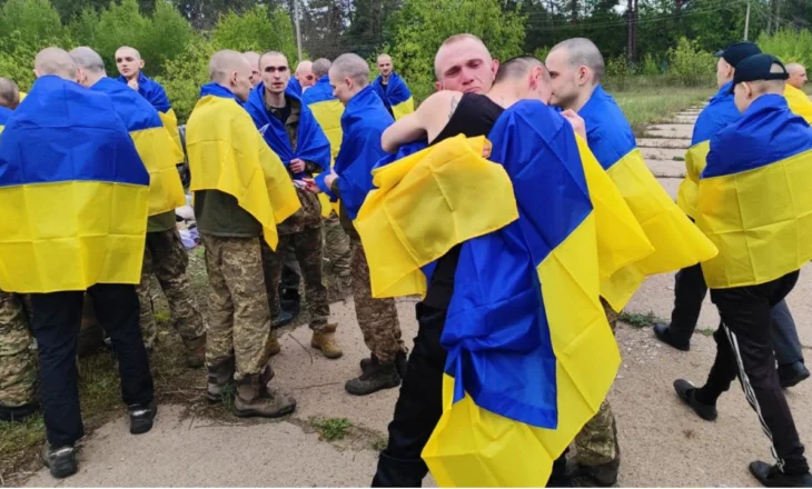 Lufta Ukrainë-Rusi, Moska dhe Kievi shkëmbejnë 205 të burgosur lufte