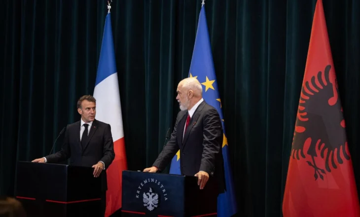 “Mbani agjendën tuaj dhe ne tonën, 2027 nuk është perspektivë, por realitet”, Macron në Tiranë: Meritat tuaja do të njihen