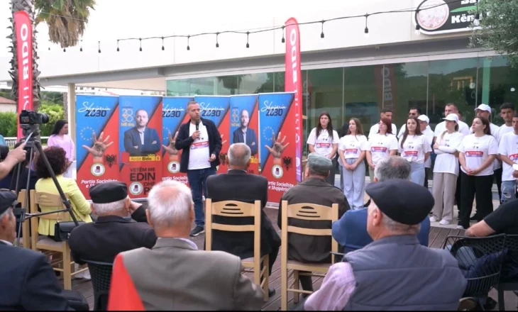 Mbi 350 qytetarë marrin pjesë në takimin elektoral të Ardit Bidos në Ksamil