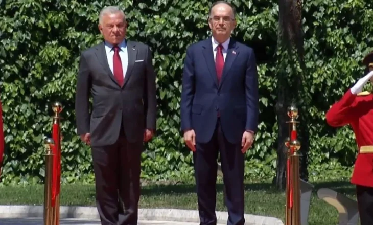 Mbreti i Jordanisë vizitë në Tiranë, Presidenti Begaj: Do të rriten shkëmbimet tregtare mes dy vendeve