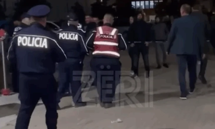 ME VIDEO/ Sherr në Kukës! I riu rrëzon në tokë dy efektivë policie dhe ikën me vrap