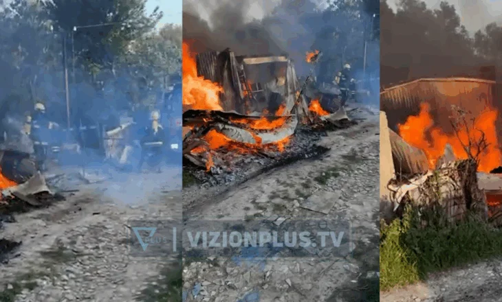 Merr flakë banesa një katëshe në Tiranë