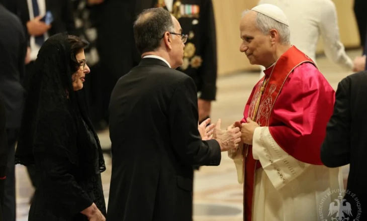 Mesha e Inaugurimit në Vatikan, Begaj takon Papa Leoni XIV