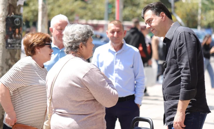 “Mos e çoni djersën tuaj dhe të fëmijëve tuaj tek shokët e 7×7=313”, Basha takime me qytetarë në Kamëz:T’i japim fuqi..