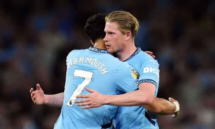 Nata emocionuese e Man City. Eurogoli i Marmoush, lamtumira e De Bruyne, rikthimi i Rodrit dhe thuajse Champions i siguruar (VIDEO)