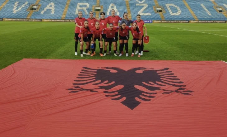 Nations League për vajza, Shqipëria luan ndeshjen ndaj Ukrainës