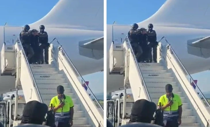Nën masa të forta sigurie, mbërrin në Rinas Florenc Çapja, i ekstraduar nga Dubai