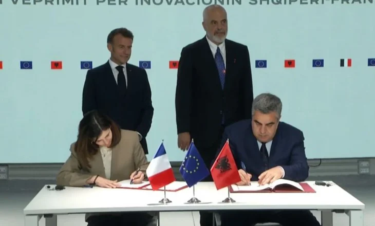 Nënshkruhet marrëveshja Shqipëri-Francë për Inovacionin