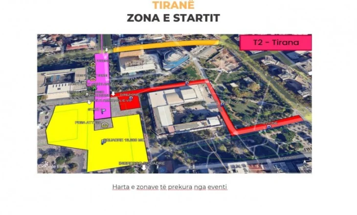 Nesër ‘Giro d’Italia 2025’/ Ja akset që do të bllokohen në Tiranë, rrugët që duhet të shmangni