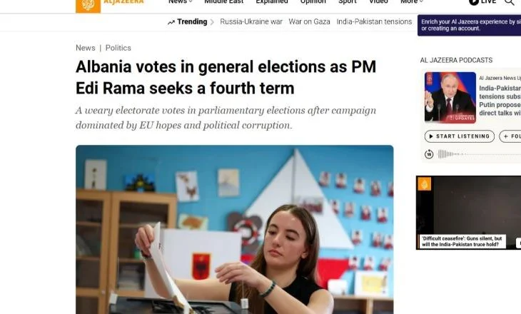 Nga Europa në Amerikë, zgjedhjet në Shqipëri bëhen jehonë në shtypin e huaj