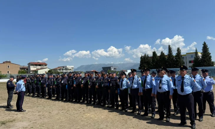 Një ditë para zgjedhjeve, Proda mesazh efektivëve të policisë të planifikuar për ruajtjen fizike të objekteve zgjedhore