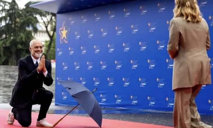 Një gjest simbolik nga Kryeministri Rama ndaj Kryeministres italiane Giorgia Meloni: Mirënjohje dhe respekt për gratë në udhëheqje