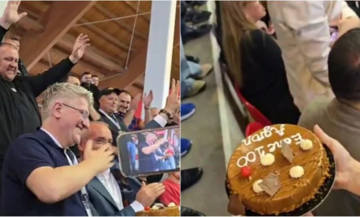 Njerëzorja përtej luftës politike/ Edhe socialistët surprizojnë Gjekmarkajn me tortë për ditëlindje, demokrati batuta: Mos i keni hedhur helm!