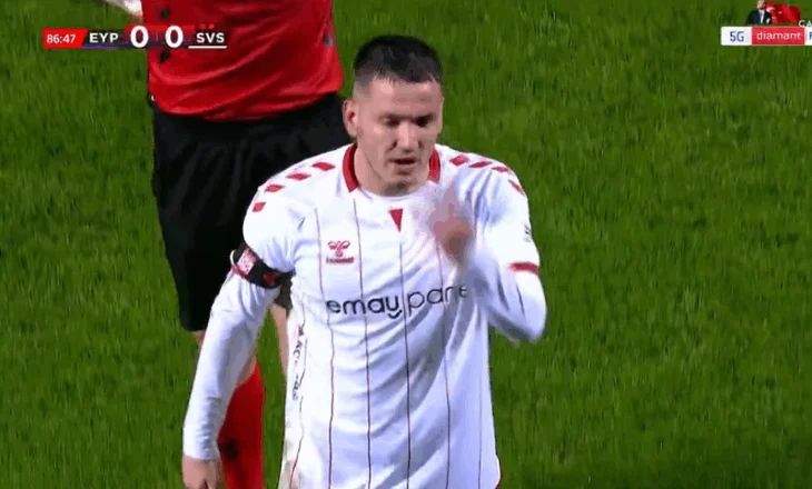 Nuk shkoi në stërvitje, futbollistin shqiptar e përjashtojnë nga ekipi turk