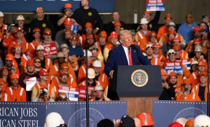 “Pa çelik, s’ka Amerikë”/ Trump ‘godet’ sërish! Dyfishon tarifat për çelikun dhe aluminin, premton bonus për punëtorët amerikanë