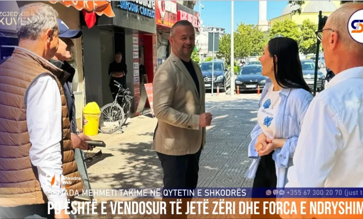 “PD është në krah të qytetarëve”, Senada Mehmeti takime në qytet: Janë të lodhur nga premtimet boshe