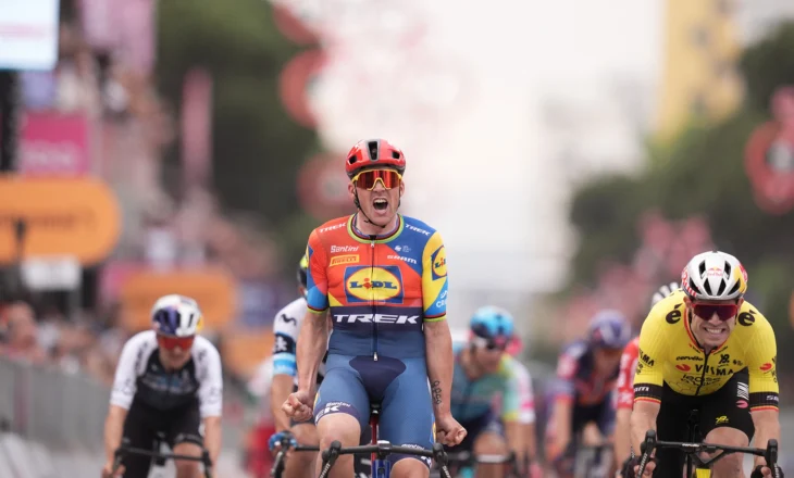 Pedersen fiton etapën hapëse të “Giro d’Italia”, debutim historik për Shqipërinë