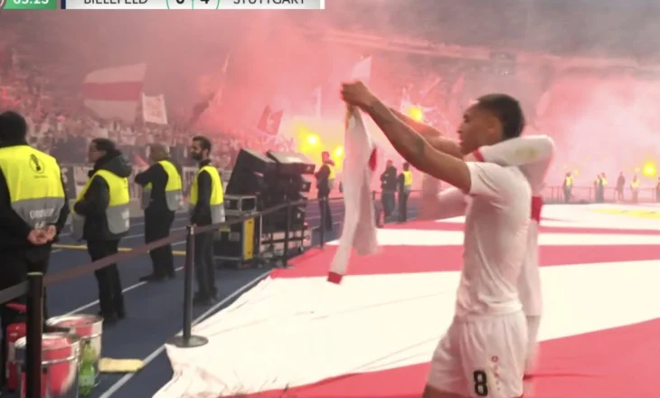 “Përralla” Arminia Bielefeld “shkërmoqet” në finale, Stuttgart fiton Kupën e Gjermanisë (video)