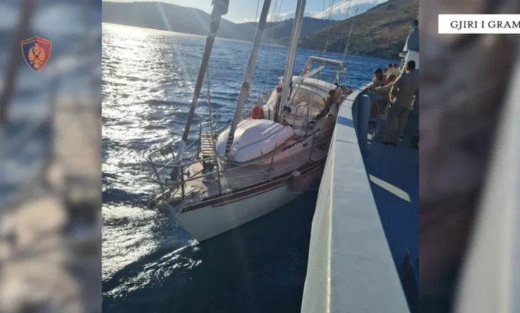 Policia Kufitare e Vlorës dhe Roja Bregdetare shpëtojnë dy shtetas të huaj në Gjirin e Gramës