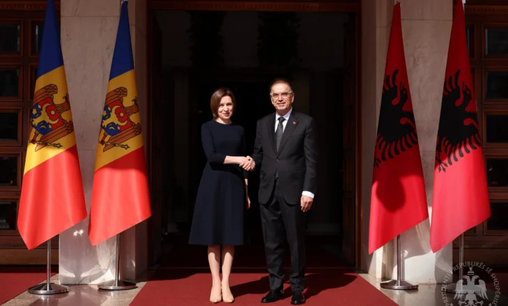Presidenti Begaj pret Presidenten e Moldavisë, Maia Sandu: Të thellojmë bashkëpunimin