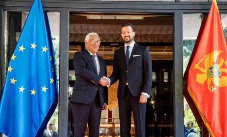 Presidenti i Këshillit Evropian, Antonio Costa: Mali i Zi mund të pranohet në BE në vitin 2028