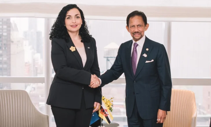 Presidentja Osmani ftohet nga Sulltani i Bruneit për vizitë shtetërore në Brunei Darussalam