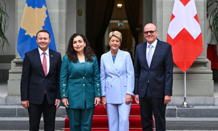 Presidentja Osmani vizitë në Zvicër: Shkruajmë kapitullin e ri të historisë së partneritetit midis shteteve dhe popujve tanë